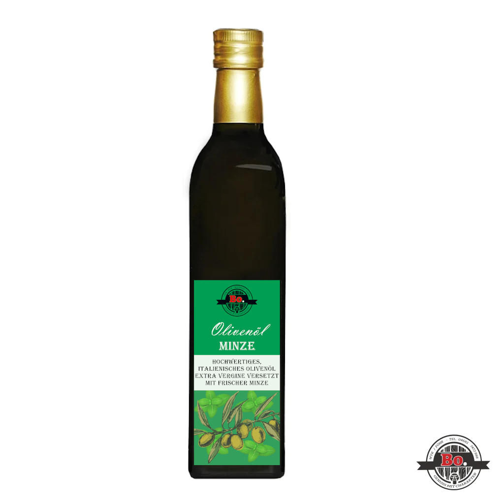 Olivenöl mit Minze - Nativ Extra